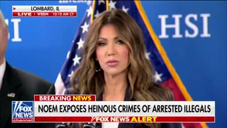 Sec. Noem BLASTS Sanctuary Politicians: "They’re Choosing CRIMINALS"