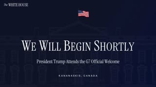 President Trump Attends the G7 Official Welcome