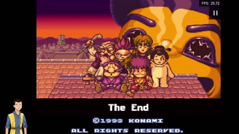 Ganbare Goemon 2 SFC/SNES (RetroArch) pt. 4 Finale