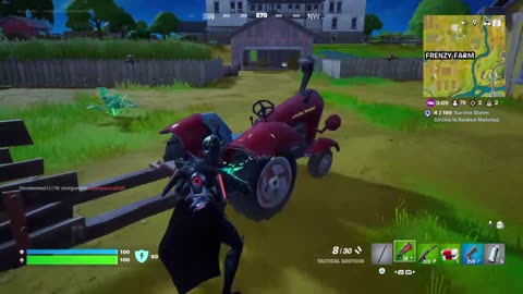 Grandpa Got Ran Over by a John Deere - Fortnite #jtomally9681 #fortnite #johndeere #grandpa