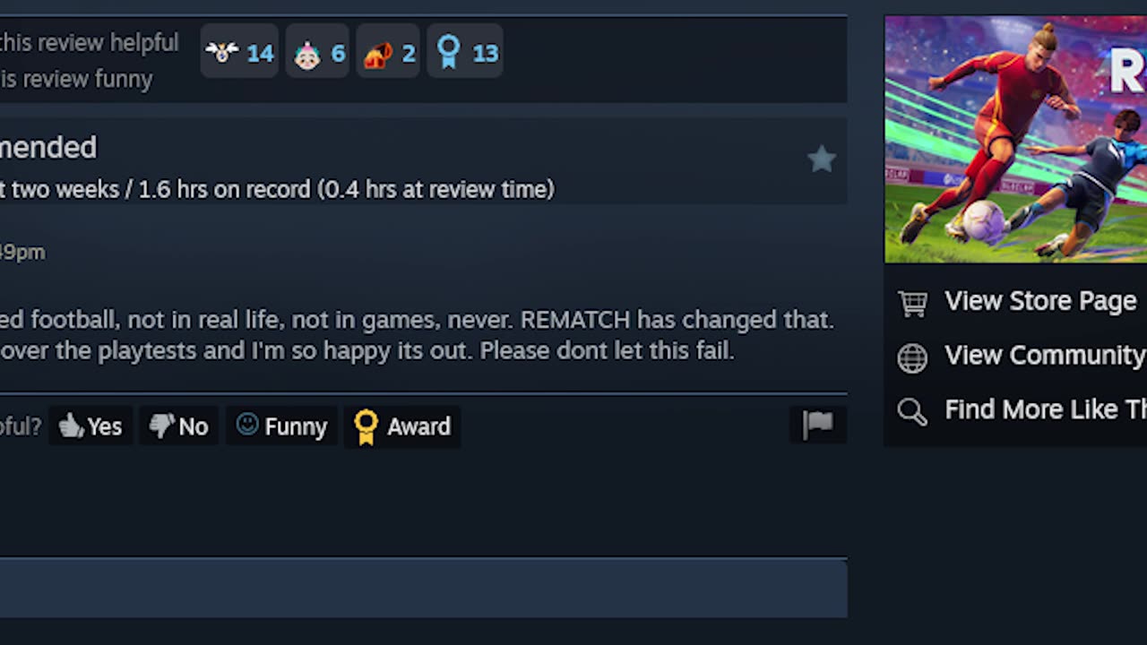 REMATCH Steam Review
