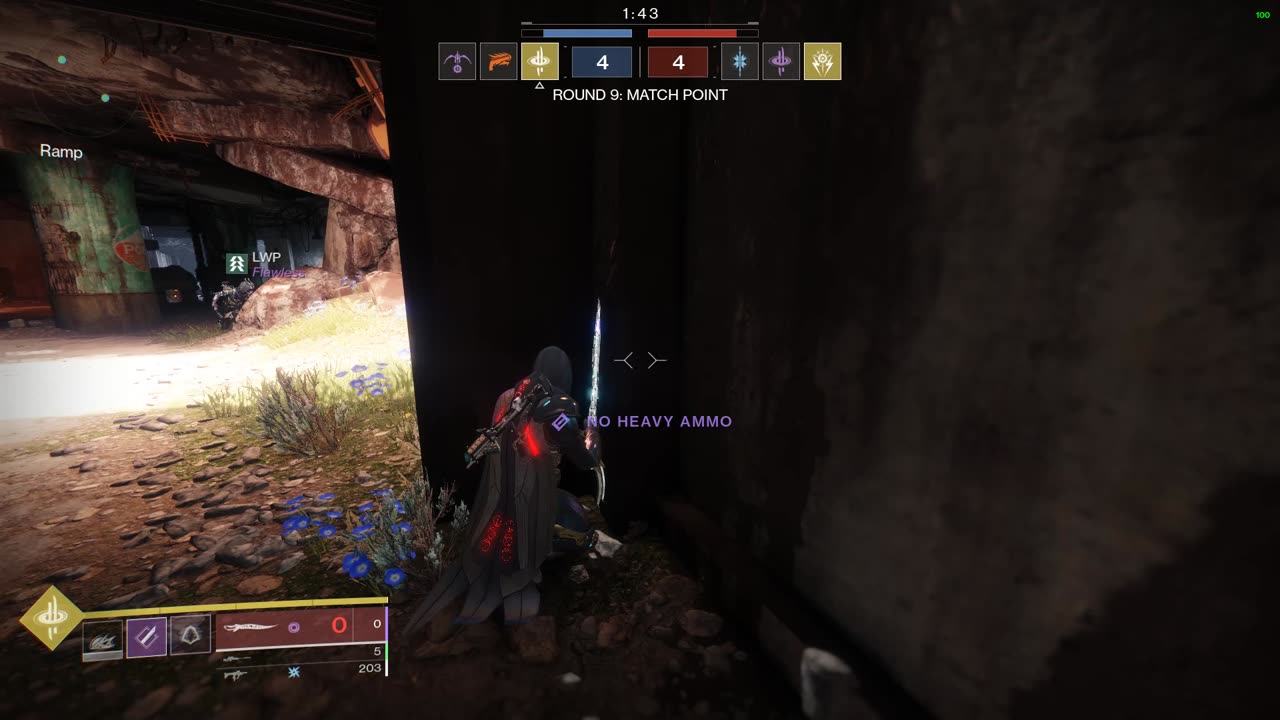 Destiny 2: "cheater" Beating and winning against a self rez cheater in trials