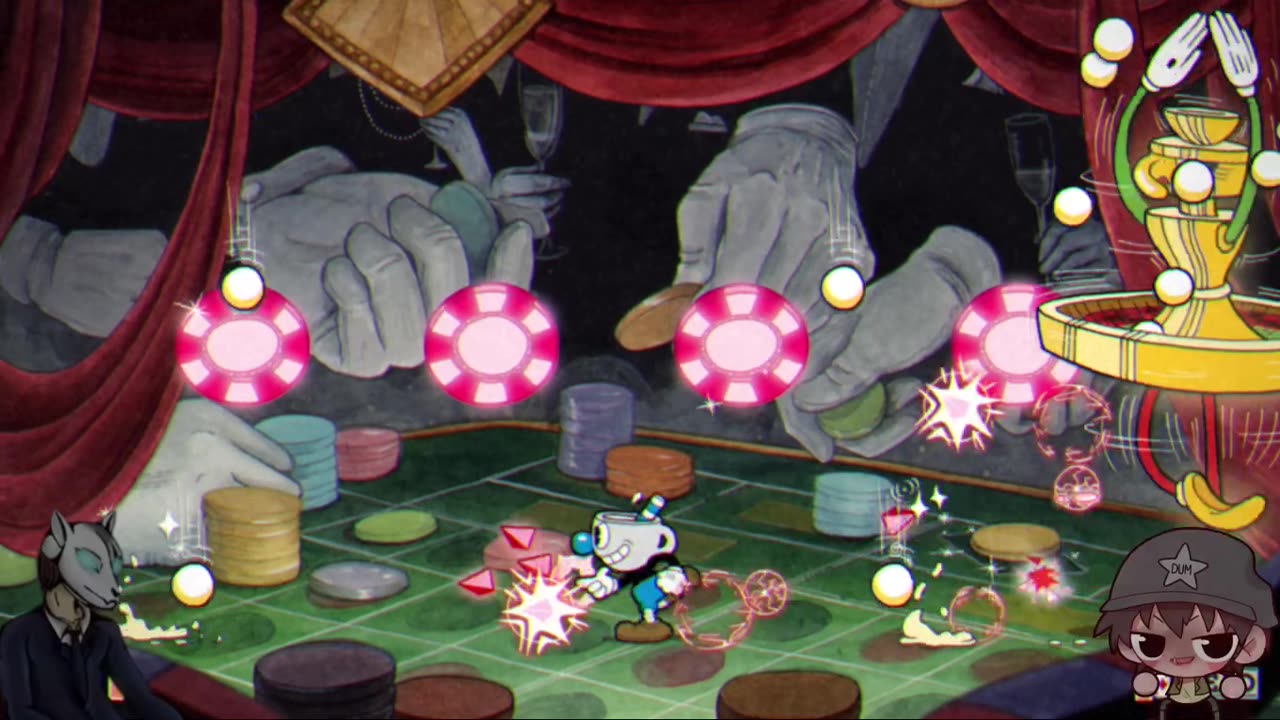 Fighting the dice man | Cuphead