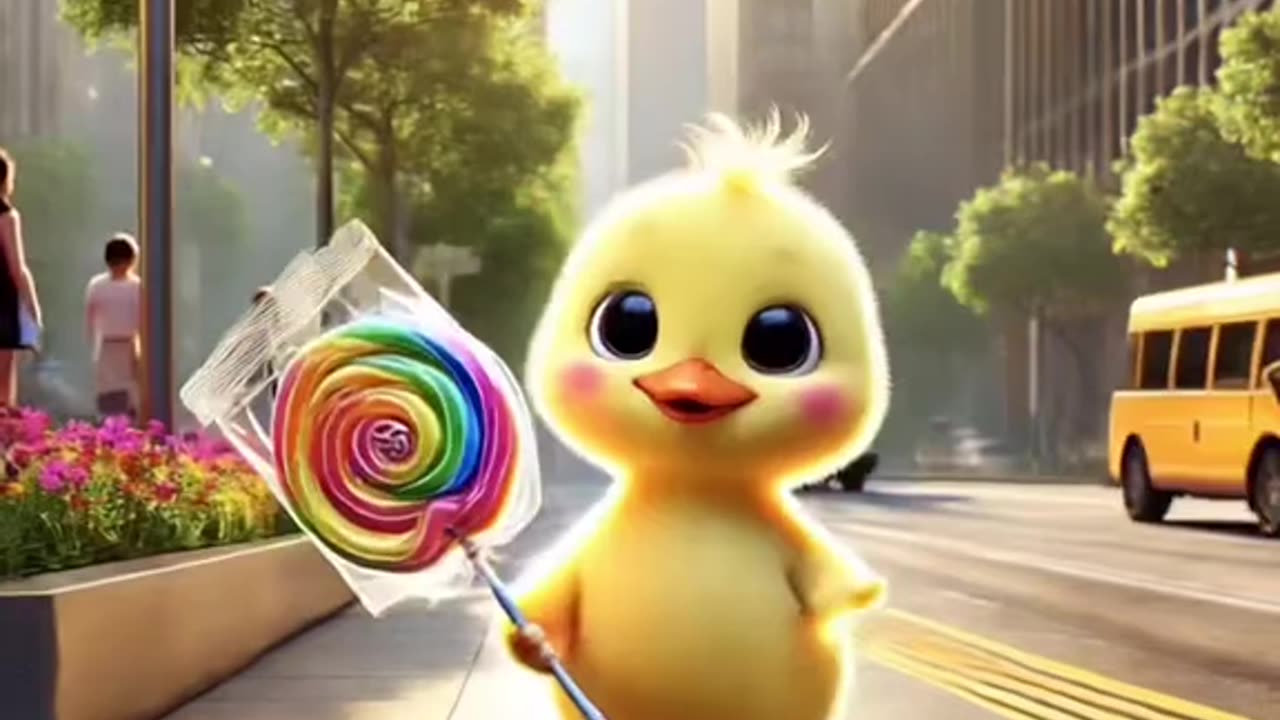 duck buys candy