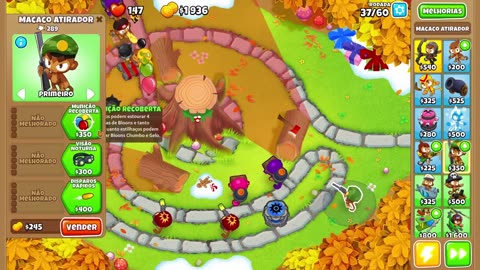 Bloons TD 6 Tree Hole Medium Round 37