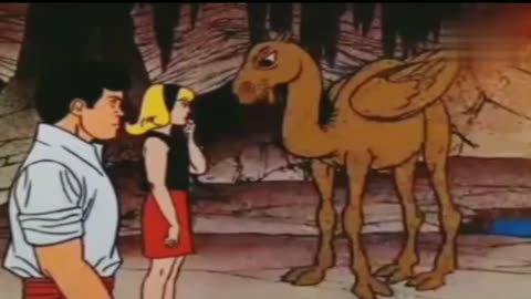 Shazzan en "El mundo subterráneo" de Hanna & Barbera