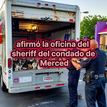 "Camioneta del horror: Más de 100 gatos hallados en condiciones extremas"