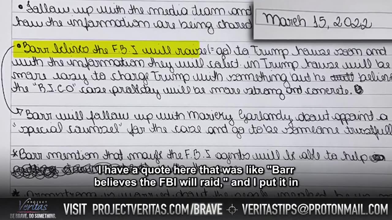 Project Veritas.