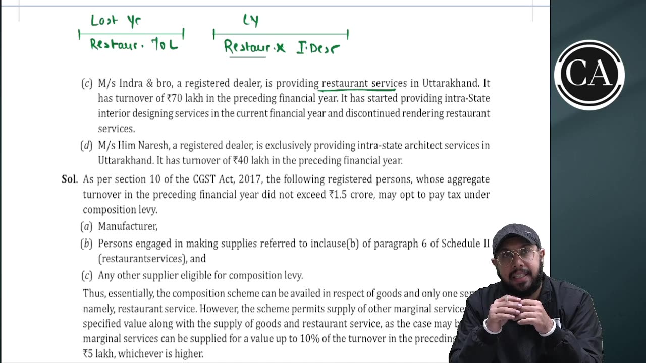 Charge of GST 03