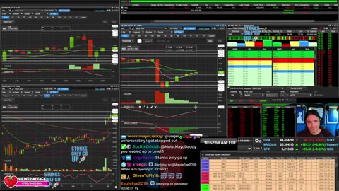 LIVE Day Trading the Stock Market