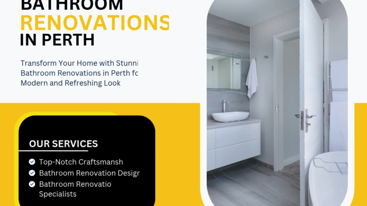 Transform Your Home with Stunning Bathroom Renovations in Perth for a Modern and Refreshing Look