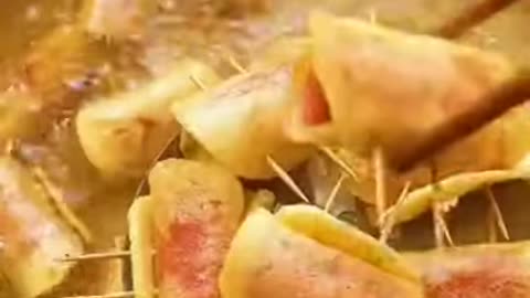 Crunchy Potatoes and Hot Dog Recipes🤤🥵
