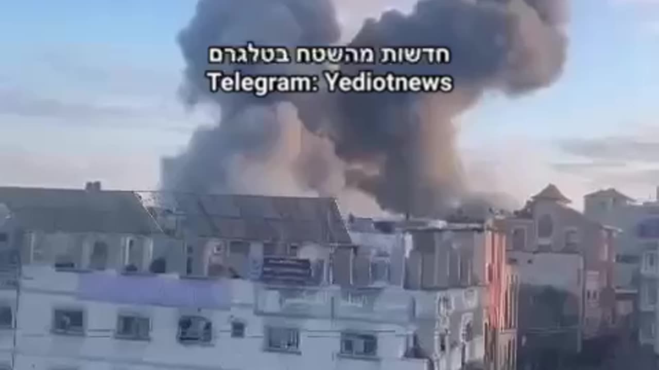 Palestinian reports: IDF attacks on Nussirat refugee camp, central Gaza Strip.