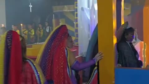 Ritual de Elevação de Espadas-Alzan do Amanhecer