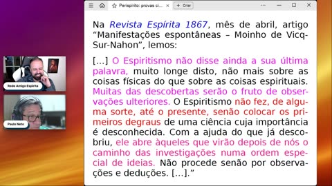 Períspirito: provas científicas de ser molde do corpo físico- 130° Polêmica Espirita com Artur Azevedo e Paulo Neto