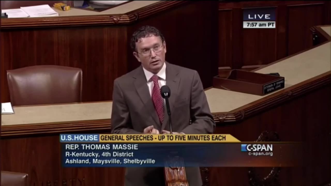 Congressman Thomas Massie 6/10/2015: "Americans Deserve to Know Where Their Food Comes From"