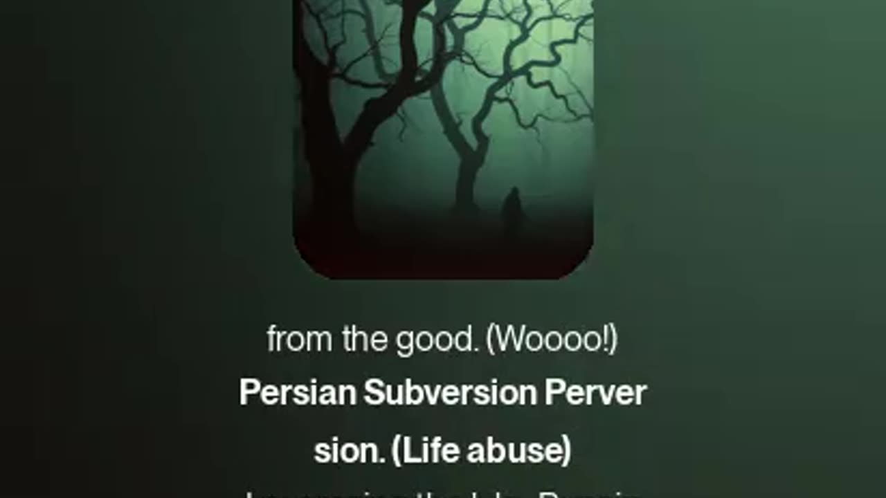 Persian Subversion Perversion (Suno)