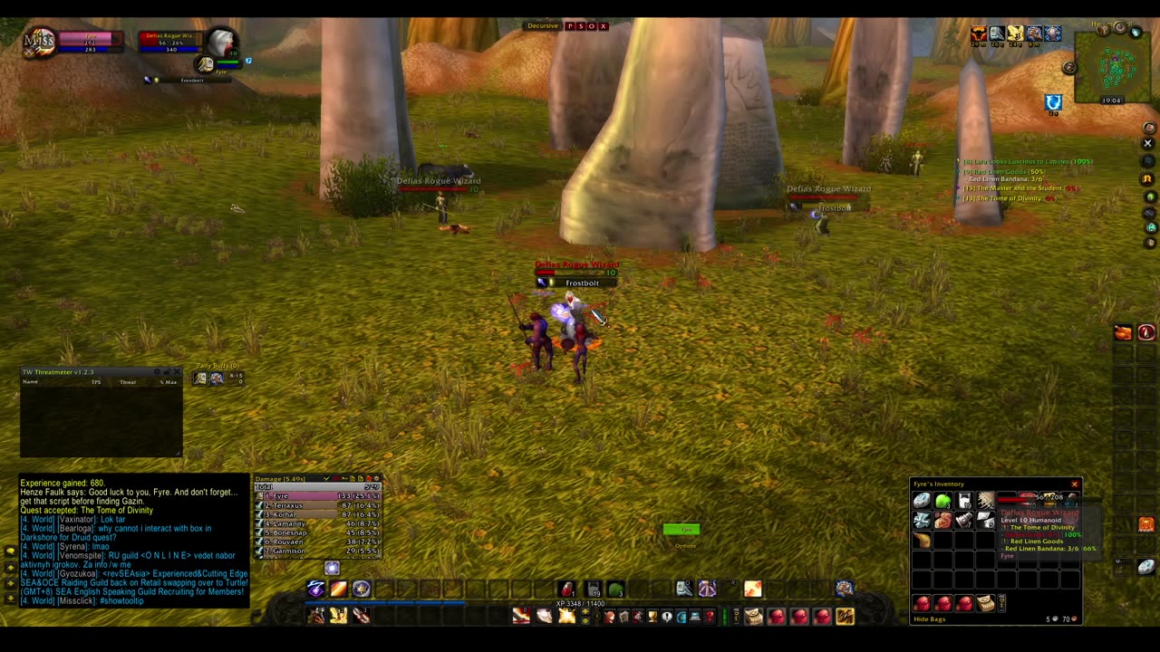Turtle wow - The new server Ambershire - Paladin High Elf POV - Elwynn Forest
