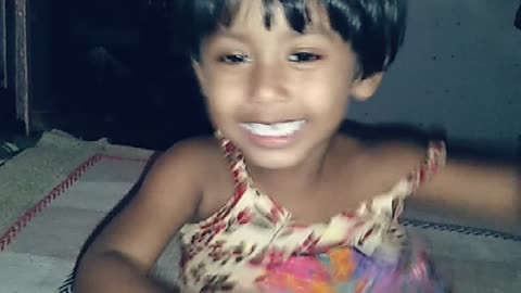 So beautiful ❤️ baby girl entertainment video