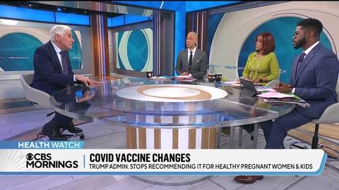 CDC will no longer recommend the COVID vaccine for healthy pregnant women and kids