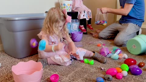 Girl Smashes Easter Egg And Makes Trick Shot