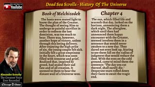 The Dead Sea Scrolls The Book of MELCHEZEDEK Read by Alexander Scourby