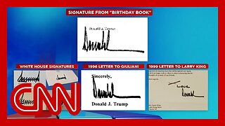 White House: Trump 'did not sign' Epstein birthday letter