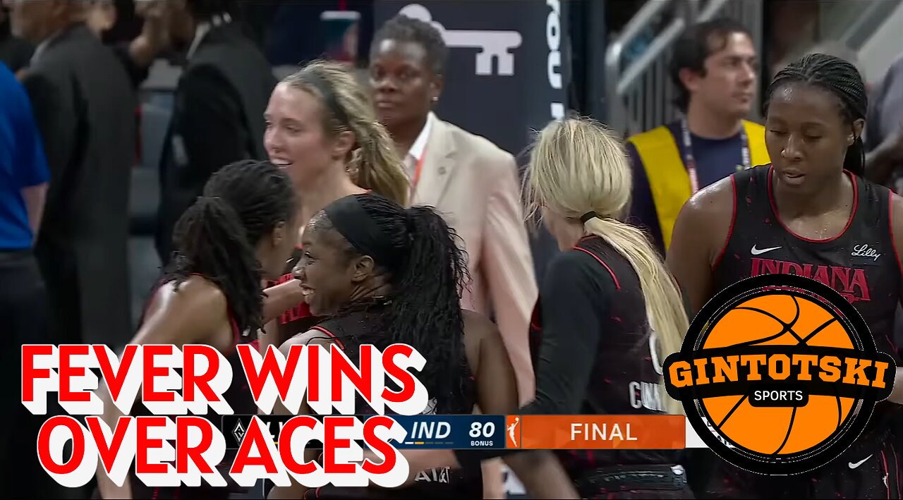 Indiana Fever STUN the Las Vegas Aces! 🔥 Mitchell & Boston Lead 80-70 Victory | WNBA