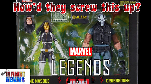 Marvel Legends Crossbones and Madam Masque, How did they screw this up?