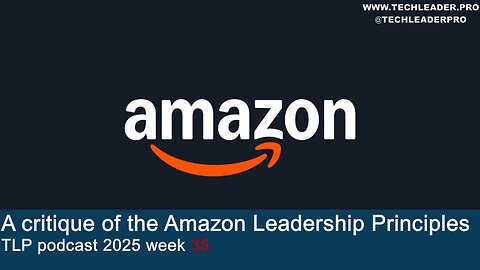 A critique of the Amazon Leadership Principles