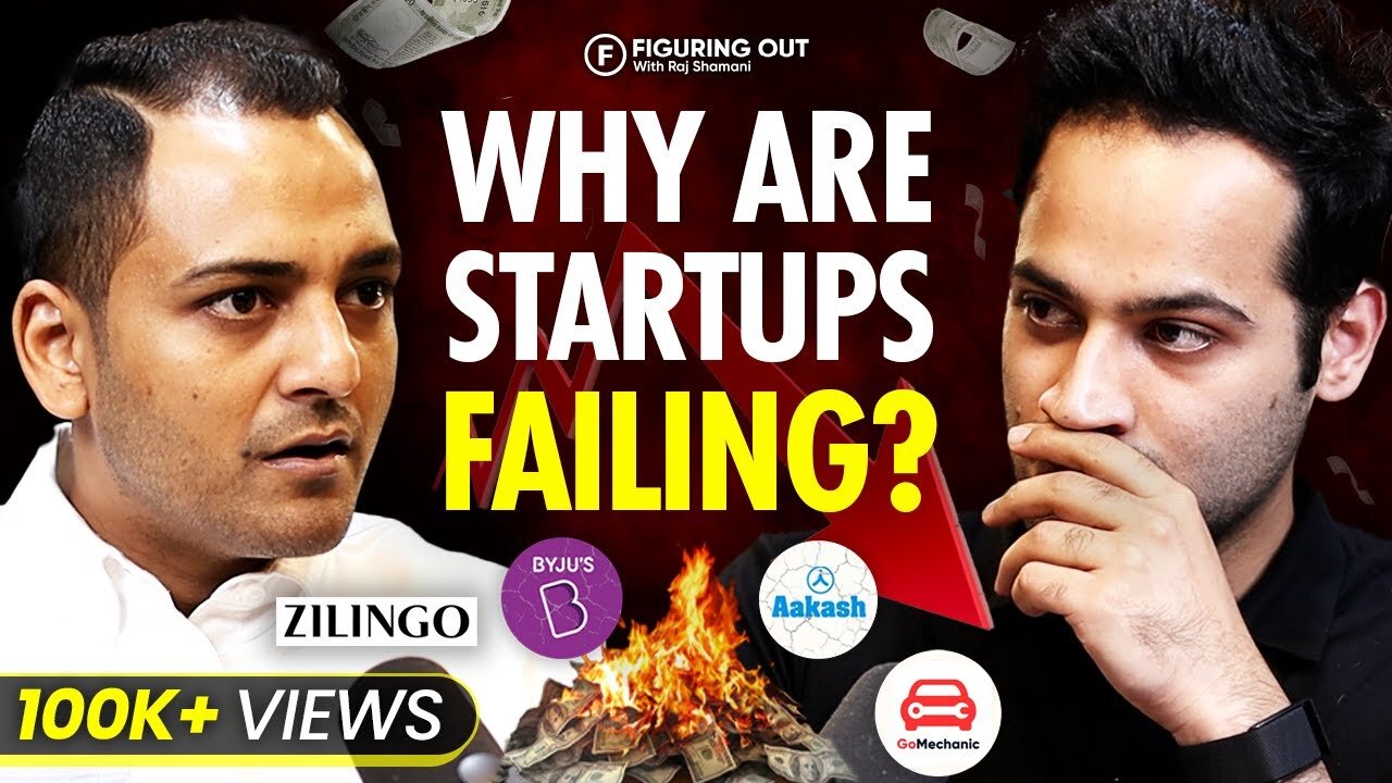 Startup Scams, Byju’s Vs Aakash, Media Business & Threats | Inc42 Co-Founder | FO 144 Raj Shamani