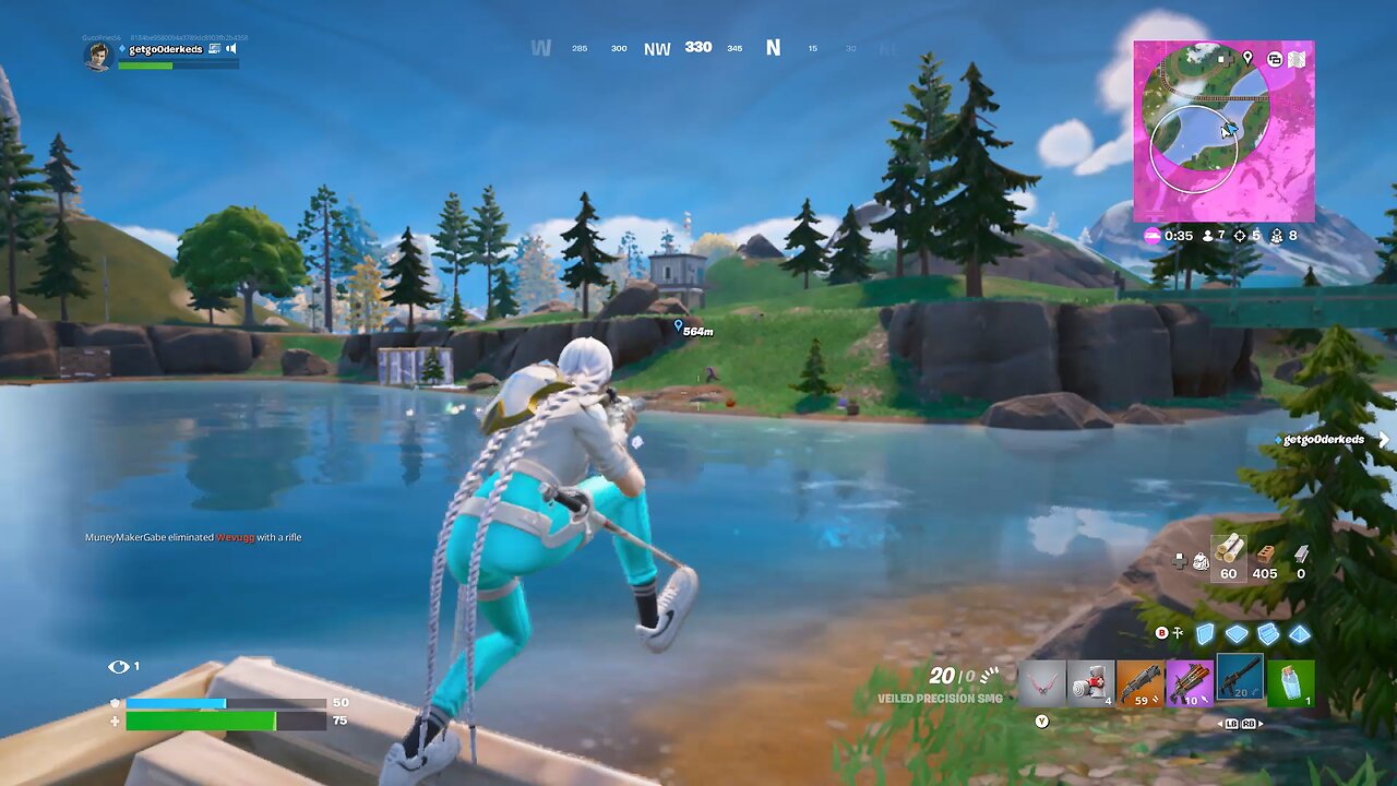 Fortnite *LUCKY SHOT* 🤔 y’all be the judge?