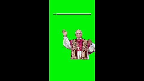 New Pope Reveal | Green Screen