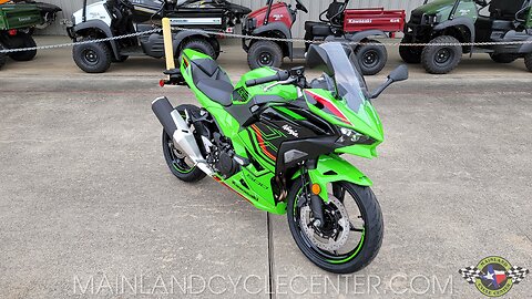 2024 KAWASAKI NINJA 500 SE ABS KRT EDITION WALK-AROUND