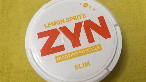 Zyn Lemon Spritz (Nicotine Pouches) Review