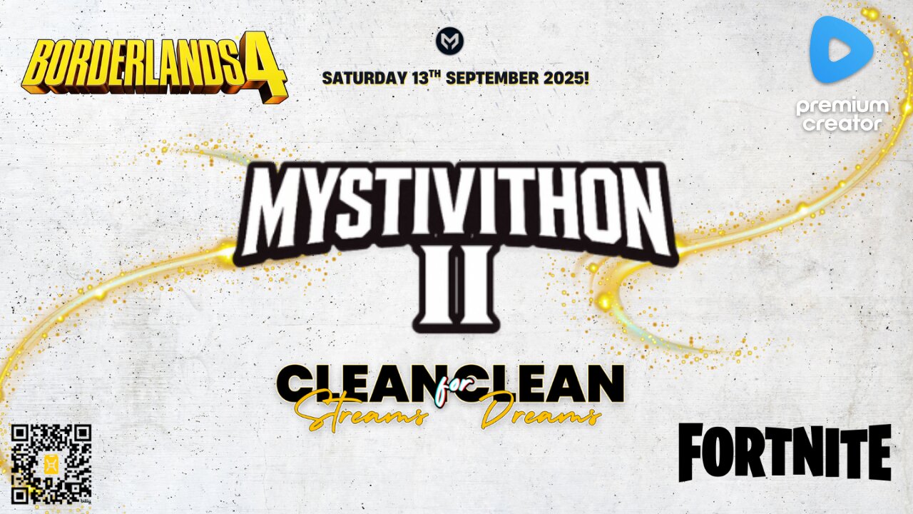 MYSTIVITHON Part 2 | Clean Streams for Clean Dreams Charity Campaign | !claritywater