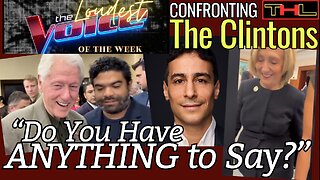 The LOUDEST VOICE of the Week | The Grayzone's Aaron Mate Confronts a Speechless Hillary Clinton