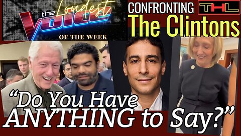 The LOUDEST VOICE of the Week | The Grayzone's Aaron Mate Confronts a Speechless Hillary Clinton