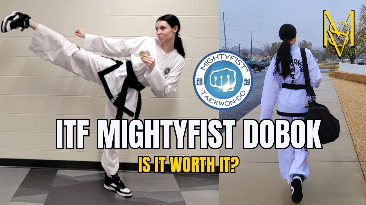REVIEWING: The Mightyfist Lumix ITF Dobok | Ms Verga #mightyfist #ITFtaekwondo #blackbelt #tkd