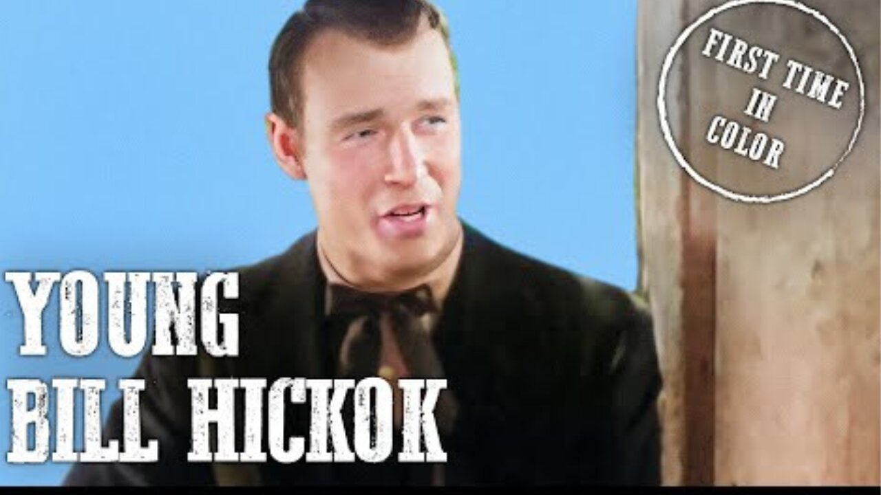 Young Bill Hickok | Roy Rogers | Colorized | Western