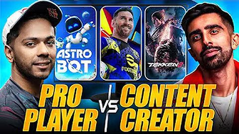 I Played 3 Different Games Against @Vikkstar123 - Astro Bot /FC 2025/ Tekken 8