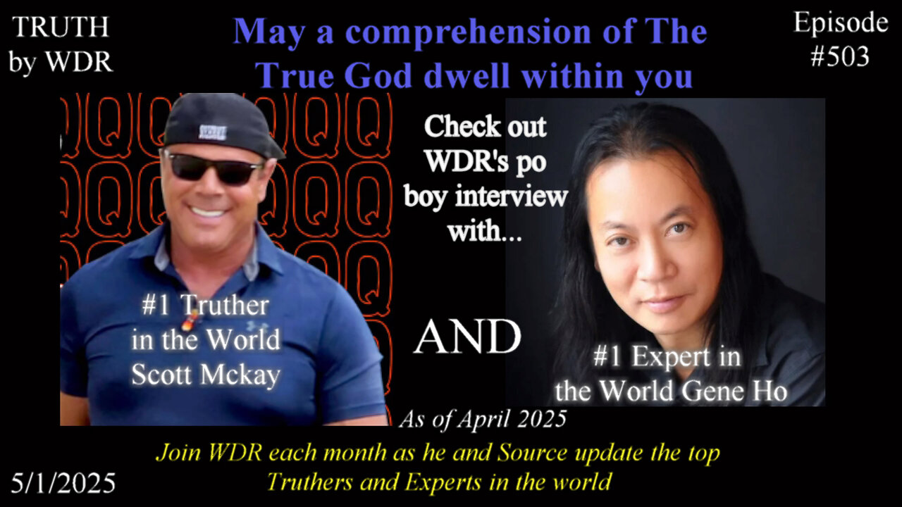 May a comprehension of the True God dwell within you = TRUTH by WDR - Ep. 530 MV preview