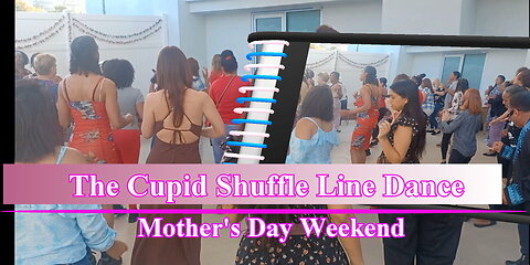 The Cupid Shuffle Line Dance-with Itching To Dance Caleb Crump & Friends May 10, 2025 at Hotel MdR