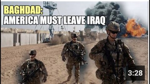 "Continuous Base Attacks Prompt Imminent American Departure from Iraq"