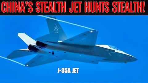 China’s J-35A: The Stealth Fighter Built to Hunt Stealth!