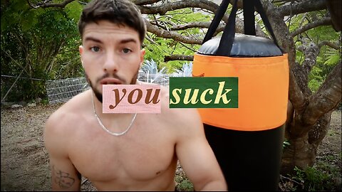 Life doesn't suck, you suck.