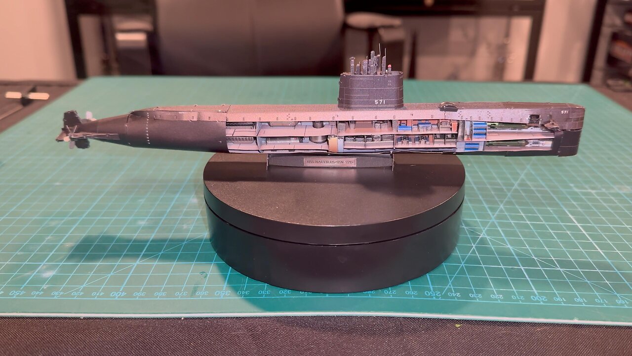 Metal Earth USS Nautilus Part 2 #navy #submarine #metalearth #nautilus