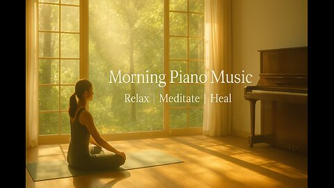 Morning Relaxing Piano Music 🌿 Stress Relief, Meditation, Yoga & Massage Music