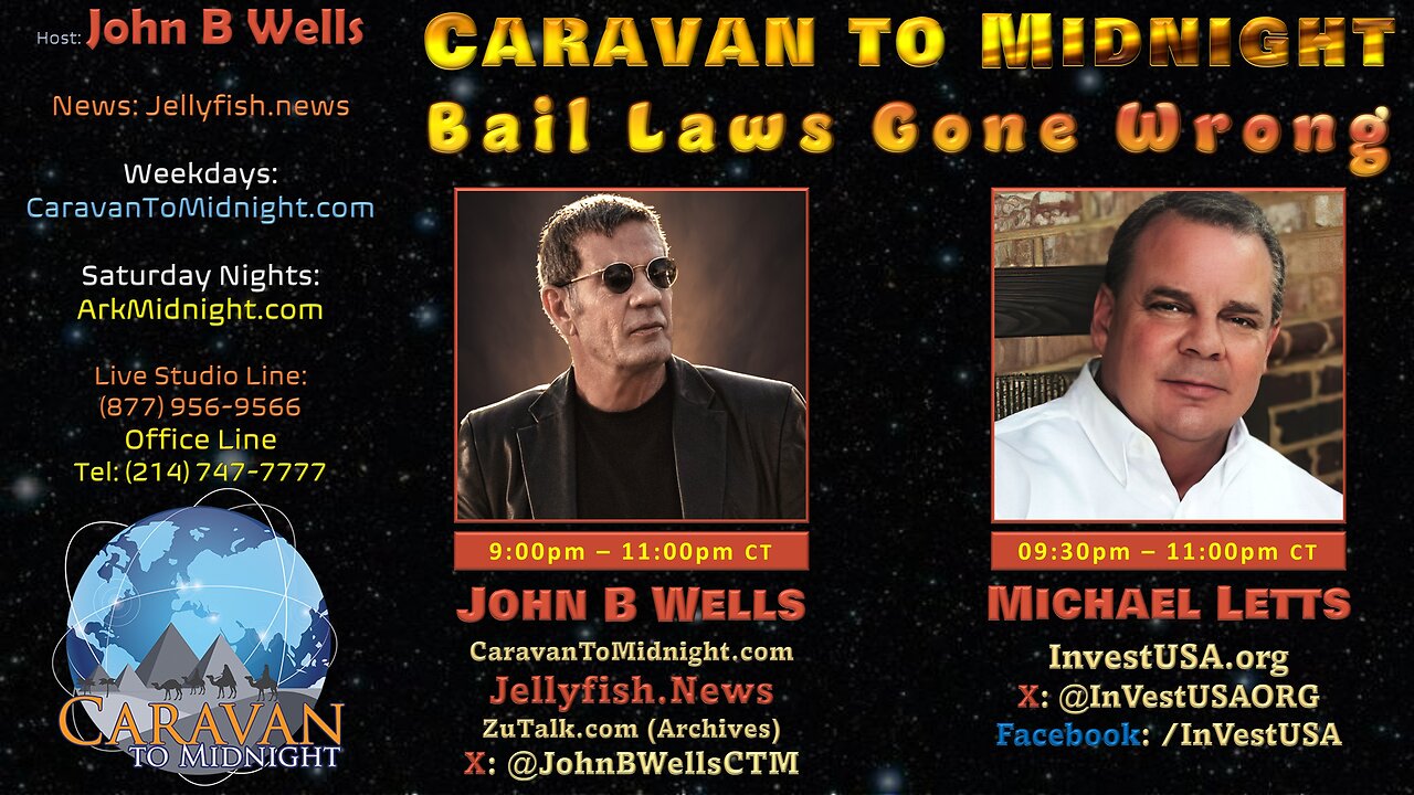 Bail Laws Gone Wrong - John B Wells LIVE