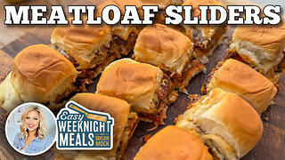 Easy Weeknight Meals: Meatloaf Sliders on the Blackstone Griddle